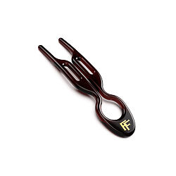 Fiona Franchimon Nº 1 Hairpin (Brown) 3 pcs