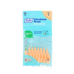 TePe Extra Soft Interdental Brushes 1 Orange (0,45 mm) 8 pcs
