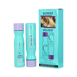 Malibu C Blondes Wellness Collection Shampoo 266 ml + Conditioner 266 ml + saches 4 x 5 g