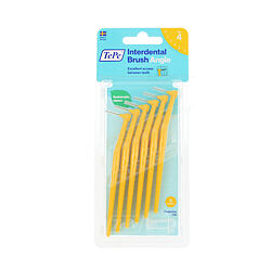 TePe Angle Interdental Brushes 4 Yellow (0,7 mm) 6 pcs