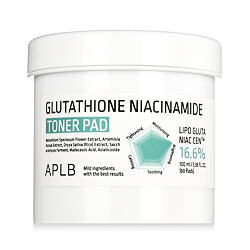APLB Glutathione Niacinamide 16.6% Toner Pad 60 pcs