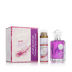Lattafa Mahasin Crystal Violet EDP 100 ml + DEO VAPO 75 ml (woman)