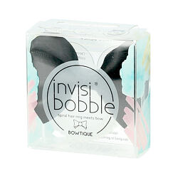 Invisibobble Bowtique Spiral Hair Ring Meets Bow (True Black) 1 pc