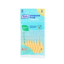 TePe Extra Soft Interdental Brushes 4 Yellow (0,7 mm) 8 pcs