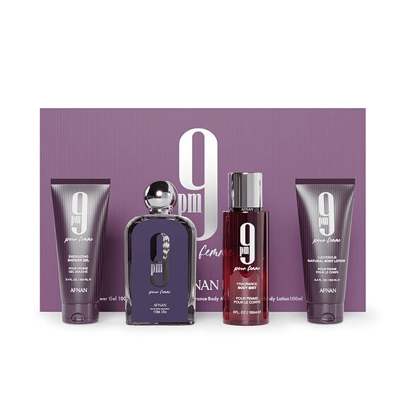 Afnan 9pm pour Femme EDP 100 ml + Bodyspray 150 ml + BL 100 ml + SG 100 ml (woman)