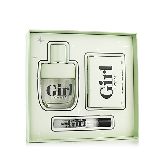 Rochas Girl EDT 60 ml + EDT MINI 7.5 ml + Soap 75 g (woman)