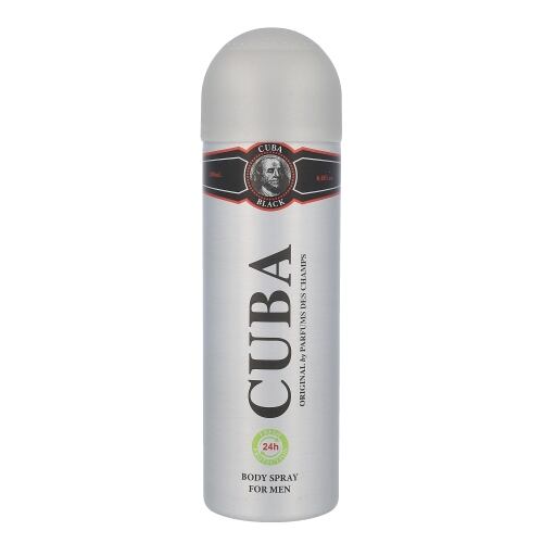 Cuba Black Deodorant VAPO 200 ml (man)
