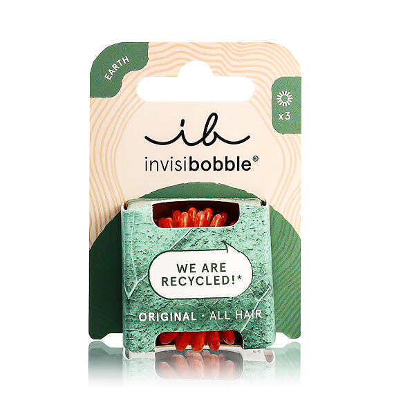 Invisibobble ORIGINAL Earth Collection Hair Band Save It or Waste It 3 pcs