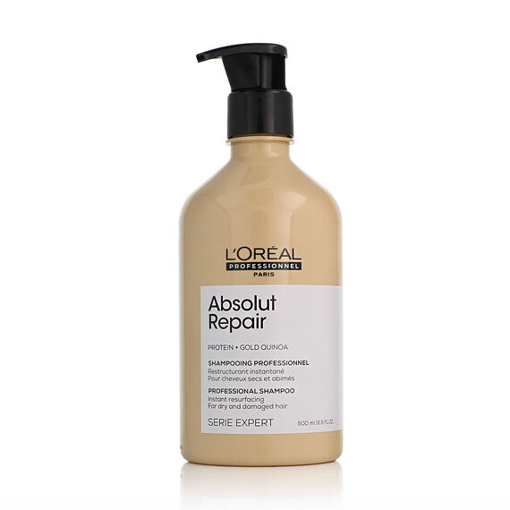 L'Oréal Professionnel Serie Expert Absolut Repair Protein + Gold Quinoa Shampoo 500 ml