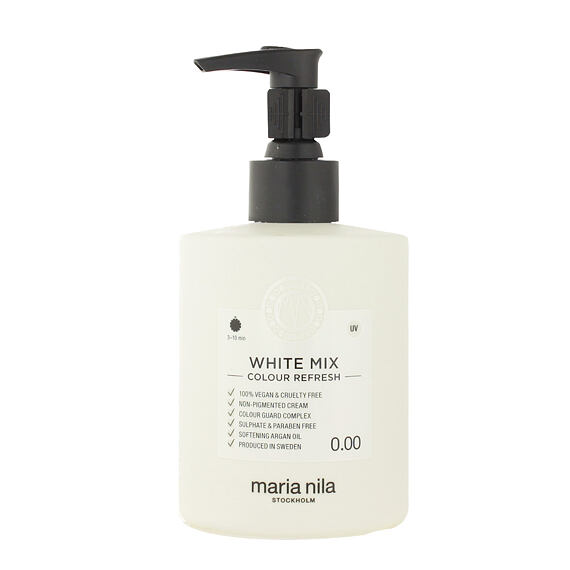 Maria Nila Colour Refresh Hair Mask with Colored Pigments White Mix 300 ml