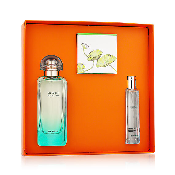 Hermès Un Jardin Sur le Nil EDT 100 ml + EDT 15 ml + Soap 50 g (unisex)
