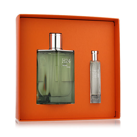 Hermès H24 Herbes Vives EDP Refillable 100 ml + EDP MINI 15 ml (man)