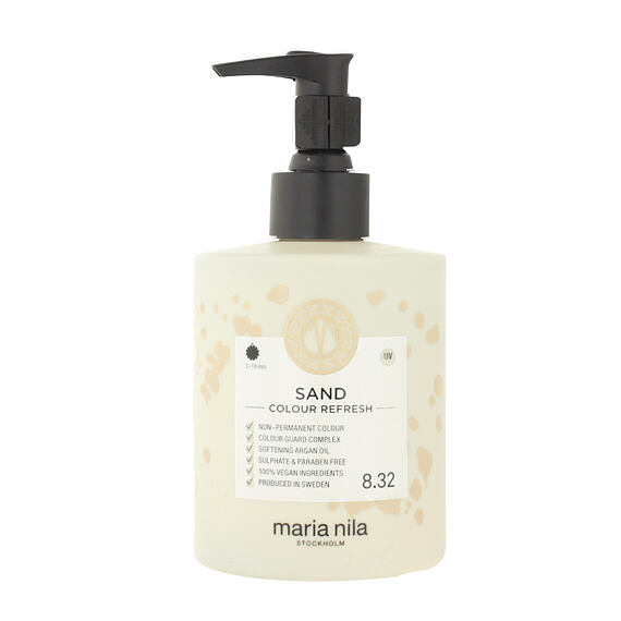 Maria Nila Colour Refresh Hair Mask with Colored Pigments Sand 300 ml