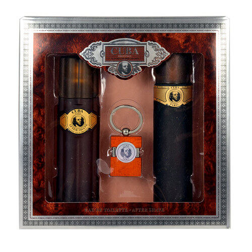 Cuba Gold EDT 100 ml + AS 100 ml + Key Chain (man)