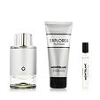 Montblanc Explorer Platinum EDP 100 ml + EDP MINI 7.5 ml + SG for Body & Hair 100 ml (man)