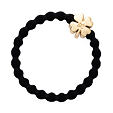 By Eloise London Gold Clover Leaf - Black