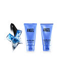 Mugler Angel EDP Refillable 25 ml + SG 50 ml + BL 50 ml (woman) - Silver and Blue Stars Cover