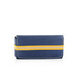 Eight &amp; Bob Leather Perfume Case - Navy Blue