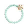 By Eloise London Gold Diamanté Turtle - Mint