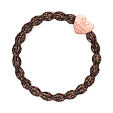 By Eloise London Metallic Rose Gold Heart Bronze