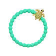 By Eloise London Gold Diamanté Turtle - Apple Green